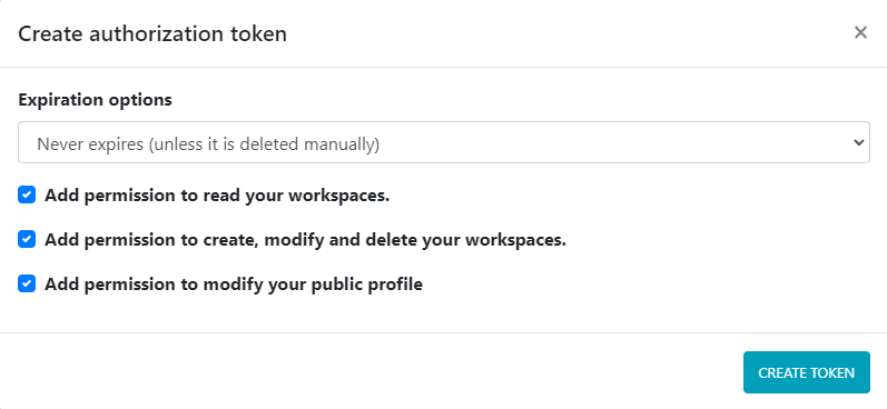 Create Token